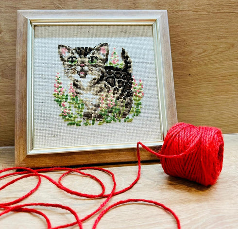 RIOLIS Counted Cross Stitch kit 2119 Bengal Kitten...