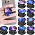 Weewooday 10 Pieces Phone Grip Holder Nebula Collapsible Phone Holder Self-Adhesive Sublimation Phone Holders for Smartphone and Tablets......