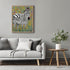 Posterizer 1 pcs- Zebra standing on the grass oil painting style-Art for Animal Lovers-Floral Botanical Art- Gift for Men Women Teens-Decor for Be...