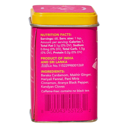 Diaspora Co. Chai Masala | Uncaffeinated and Unsweetened Ground Spice Blend for Drinking & Baking | Made with Fresh, Single-Origin Spices | 45g Ev...