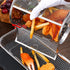 Air Fryer Oven Basket,360 Degree Heating Rotating Design Oven Cages Rotisserie Basket for Baking Nuts, Coffee Beans, Peanut or BBQ Roaster Tool,7....