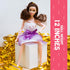 Happy 21st Birthday Cake Topper Decorations For Her With Mini Liquor Wine Bottle Candles, Toilet & Jointed Doll | 21st Birthday Decoration Party S...