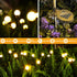 Solar Garden Outdoor Lights - 2 Pack 16LED Solar Powered Firefly Lights Waterproof Swaying Garden Fairy Bulbs for Yard Patio Path Pathway Landscap...