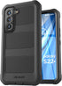 ENCASED Falcon Designed for Samsung Galaxy S22 Plus, Protective Full Body Phone Case for Samsung S22+ (Black)...