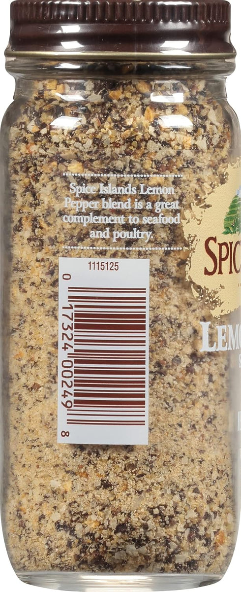 Spice Islands Lemon Pepper Seasoning, 2.4 Ounce...
