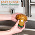 Joie Spud Dude Potato Brush, Vegetable and Fruit Scrubber, Produce Cleaner, Cute Kitchen Gadget, Dishwasher Safe...