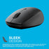 JLab GO Wireless Mouse, Black, Connect Via Bluetooth or USB Wireless Dongle, Multi-Device Toggle, Portable, Ultra-Compact and Lightweight for Work...