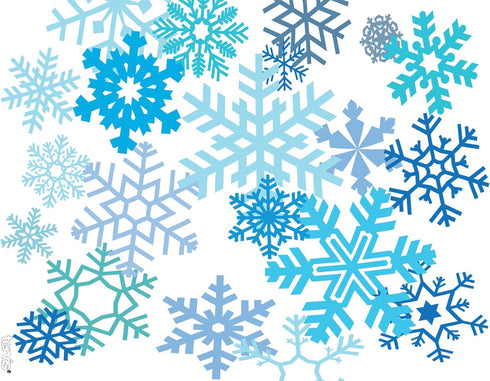 Tervis Christmas Holiday Blue Winter Snowflakes Made in USA Double Walled Insulated Tumbler Travel Cup Keeps Drinks Cold & Hot, 24oz, Classic...