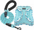 Dog Harness with Leash Set, No Pull Adjustable Reflective Step-in Puppy Harness with Thickened Padded Vest for Extra-Small/Small Medium Dogs...