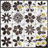 Flower Stencils for Painting on Wood Crafts Reusable Daisy Stencil Art Paint on Wall Canvas Pattern Spring Floral Paint Stencils for Card Making F...