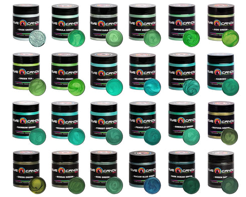 Mica Powder Pigment “Dark Ocean Green” (25g) Multipurpose DIY Arts and Crafts Additive | Acrylic, Woodworking, Bath Bombs, Resin, Epoxy, Soap, Fis...