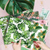 24 Sheets Tropical Plants Pattern Paper Set, 12"x12" Tropical Palm Leaves Patterned Cardstock Paper Tropical Flowers Scrapbooking Supplies Paper O...