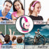 Kid's Bluetooth Headset Cartoon Headphone Wireless FM Headset Music Stereo Headphones Kid's Headphone Over Ear for The Study (Pink-Pig)...