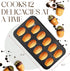 Bellemain Madeleine Pan | 12-Well Madeleine Mold Makes 12 Madeleine Cookies | Nonstick Tea Cake Pan for Madeleines, Cakelet Pan | Warp-Resistant C...