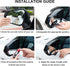 LivTee Blind Spot Car Mirror, Long Framed HD Glass and ABS Housing Convex Wide Angle Side Rearview Mirrors with Adjustable Stick for Universal Car...