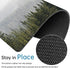 Tree Mouse Pad Green Misty Mountain, Nature Landscape Mousepads Square for Desk Foggy Fir Forest Valley Small Desk Pad Mouse Mat Washable Computer...