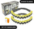 Fairly Odd Novelties Shot Glass Ammo Belt - Military Style 28 Bullet-Shaped Shot Glasses - Adjustable Nylon Belt - Ideal for Parties & Gag Gifts...