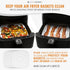 Air Fryer Parchment Paper Liners Compatible with Chefman, Cosori, Dash, Nuwave®, Philips and more | Bleached Square Perforated Air Fryer Liners fo...