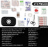 Car-Home Survival First-Aid Kit Emergency-Kit - Black 273Piece Equipment Travel Supplies First Aid Set Home Essentials Camping Hiking YIDERBO...