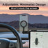 Compatible MagSafe Car Mount Charger, Foldable Dashboard Magnetic Wireless Car Charger for Tesla Model 3/Y X/S for MagSafe Car Charger Tesla Touch...
