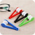 5 Pcs Mini Sun Glasses Eyeglass Microfiber Spectacles Cleaner Soft Brush Cleaning Tool Mini Microfiber Glasses Eyeglasses Cleaner Cleaning Clip (B...