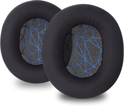 Earpads Ear Cups Cushions Foam Cover Muffs Compatible with SteelSeries Arctis 1 3 5 7 7+ 7p 7X 9 Pro Gaming Wireless Headphone Headsets Fabric Mes...