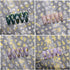 8 Sheets Gold Nail Stickers Flower Nail Decals 3D Self Adhesive Leaf Nail Art Stickers Spring Nail Designs Nail Art Supplies for Women Nail Manicu...