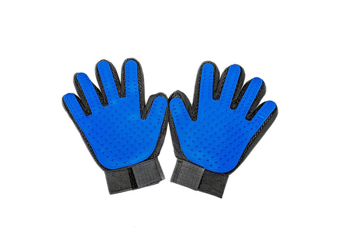 PAIR of Low-Cost Pet Grooming Gloves - Superior Care for Your Furry Friends. Ideal for Grooming, Deshedding, Bathing & Massaging Your Dogs & Cats ...