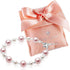 Pretty Sterling Silver Bracelets for Girls with Pink and White Simulated Pearls, European Crystals, Girls Jewelry, Pearl Bracelet for Girl, Birthd...