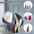 EASYVIEW Belt Scarf Hanger Space Saving Organizer Hanging Multi Purpose Ties Shoe Rack Gym Bag Organizer Closet Organization...