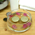 Zest Candle 24-Piece Floating Candles, 2.25-Inch, Metallic Gold...