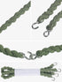 JOVITEC 12 Pieces Elastic Military Boot Bands Boot Blouses Military Straps Elastic Blousing Straps with Metal Hooks...