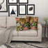 aportt Tiger Pillow Cover Set of 2 Chinoiserie Animal Print Tiger Stripe Cotton Decorative Throw Pillow Case Cushion Cover for Bedroom Sofa Living...