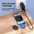 (2-Pack) Keychain Portable Charger for iPhone, Airpods, 1600mAh Power Emergency Pod, Mini Keychain Phone Charger for iPhone 14/14 Plus/14 Pro Max/...