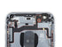 Johncase New OEM Power Volume Button Control Switch On/Off + Flash Light + Mic + Mute Connector Flex Cable w/Bracket Replacement Parts Compatible ...