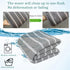 Breathable mesh Dog Crate mat with Anti-Slip Bottom,3D air mesh Pet Crate pad,Breathable non-stuffy dog sleeping mat bed,pet mat, Machine Washable...