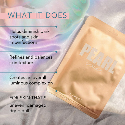 LAPCOS Revitalizing Variety Pack Sheet Masks, Daily Face Masks, Hydrate & Nourish Skin, Korean Skincare Favorite, 5-Pack...