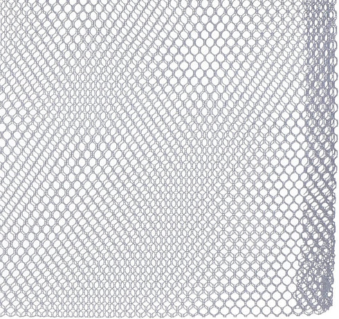 ALEGI Large Filter Media Bags,Aquarium Mesh Bags with Plastic Zipper,White Net Bags for Bio Balls, Ammonia Remover 17.8" by 13.5" (4pcs)...