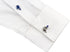 Knighthood Men's Chic Jacket Shape Cufflinks Silver Shirt Cuff Links Business, Wedding Gifts with Gift Box...