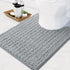Arotive Luxury Chenille Toilet Rugs U-Shaped, Extra Soft Thick Absorbent Toilet Mat, Non-Slip Shaggy Plush Contour Bathroom Rugs, Machine Wash Dry...
