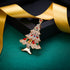 Flyonce Multi Colored Christmas Tree Brooch, Rhinestone Crystal Christmas Pins and Brooches for Women...