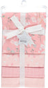 Cudlie 4 Pack Receiving Blankets: Ultra-Soft Essentials for Baby Boys and Girls, Swaddling, Cuddling and Nursing. Multipack for Infants, Newborns ...