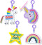 KRAFUN Cross Stitch Kits for kids Beginners, 4 Unicorn Cross Stitching Keyrings Arts & Crafts, Needlepoint Embroidery Kit for Girls 5-13 Craft Kit...