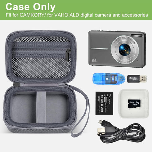 Digital Camera Case Compatible with VAHOIALD FHD 1080P/ for CAMKORY Digital Point and Shoot/for KODAK PIXPRO FZ45-BK 16MP Vlogging/for IWEUKJLO/fo...