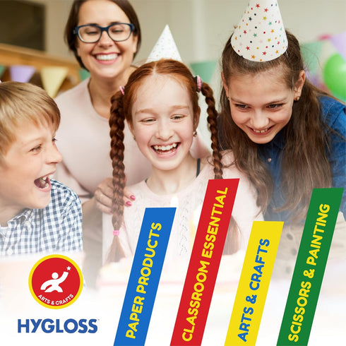 Hygloss Products Paper Plates - Uncoated White Plate - Use for Foodware, Events, Activities, Crafts Projects and More - Environmentally Friendly -...