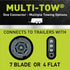 Hopkins Towing Solutions Endurance 40920 7 Blade and 4 Flat Twist Mount Multi-Tow Connector...