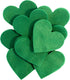 Playfully Ever After 1 inch Felt Hearts 200pc - Green...