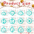 TAINSKY Flower Shape Polymer Clay Cutters set, 12 Shapes Clay Earrings Cutters for Polymer Clay Jewelry, Plastic Clay Earring Cutters for Polymer ...