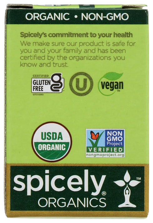 Spicely Organic Cayenne Pepper Powder (0.45 OZ ecoBox)...