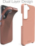 Crave Dual Guard for Samsung Galaxy S22 Case, Shockproof Protection Dual Layer Case for Samsung Galaxy S22 5G - Blush...